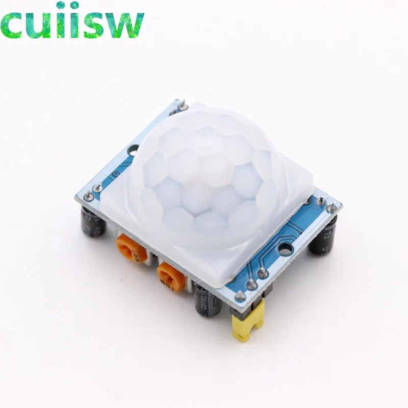 1PCS HC-SR501 HC-SR505 AM312 Adjust IR Pyroelectric Infrared Mini PIR module Motion Sensor Detector Module Bracket for arduino