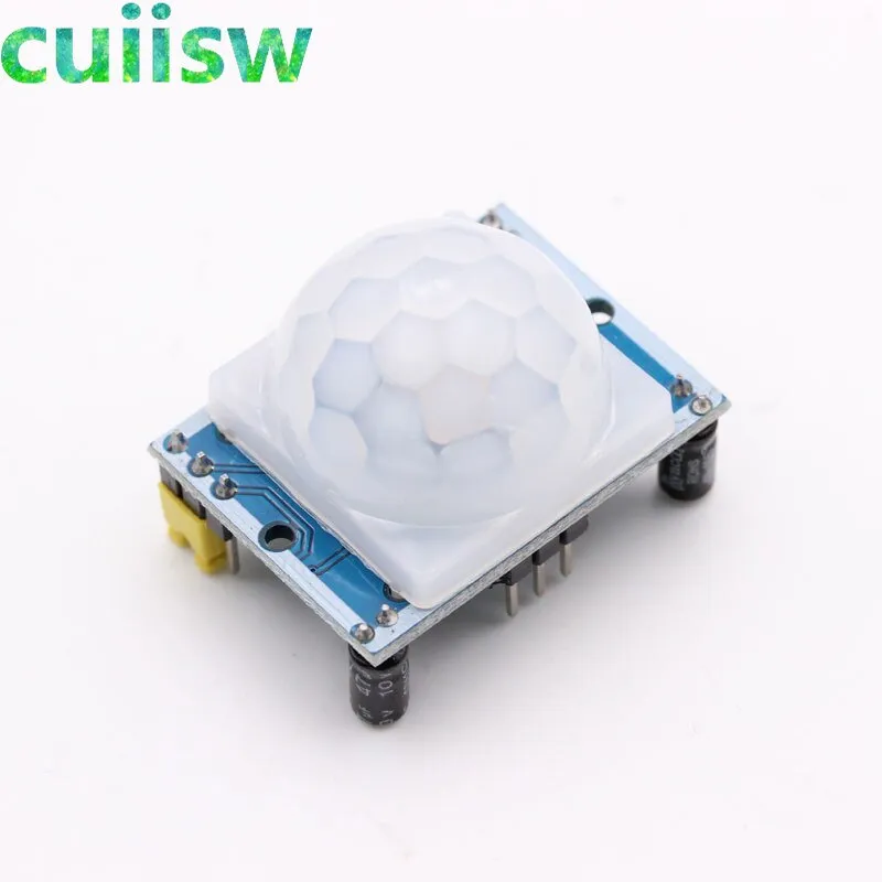 1PCS HC-SR501 HC-SR505 AM312 Adjust IR Pyroelectric Infrared Mini PIR module Motion Sensor Detector Module Bracket for arduino