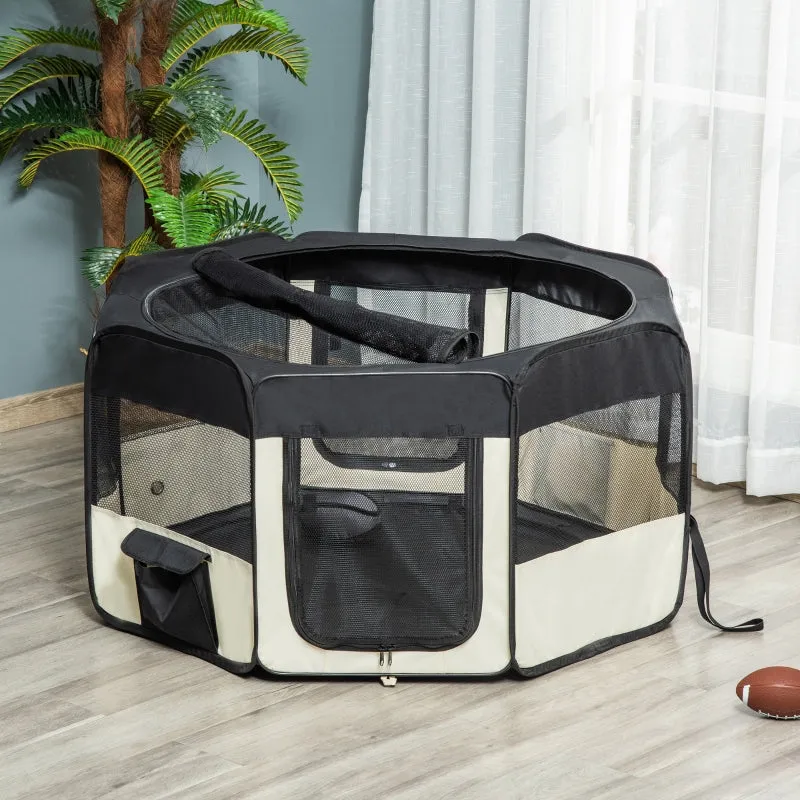 49" Elegant, Foldable, Portable, Washable Pet Playpen