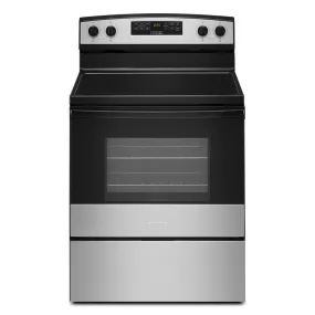 Amana AER6303MMS 30-Inch Amana® Electric Range With Extra-Large Oven Window