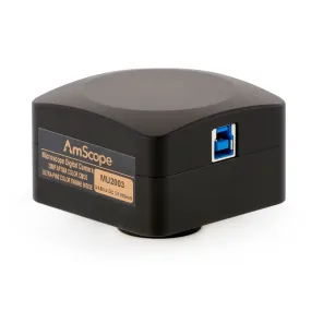 AmScope MU Series 20.0MP USB 3.0 Color CMOS C-Mount Microscope Camera