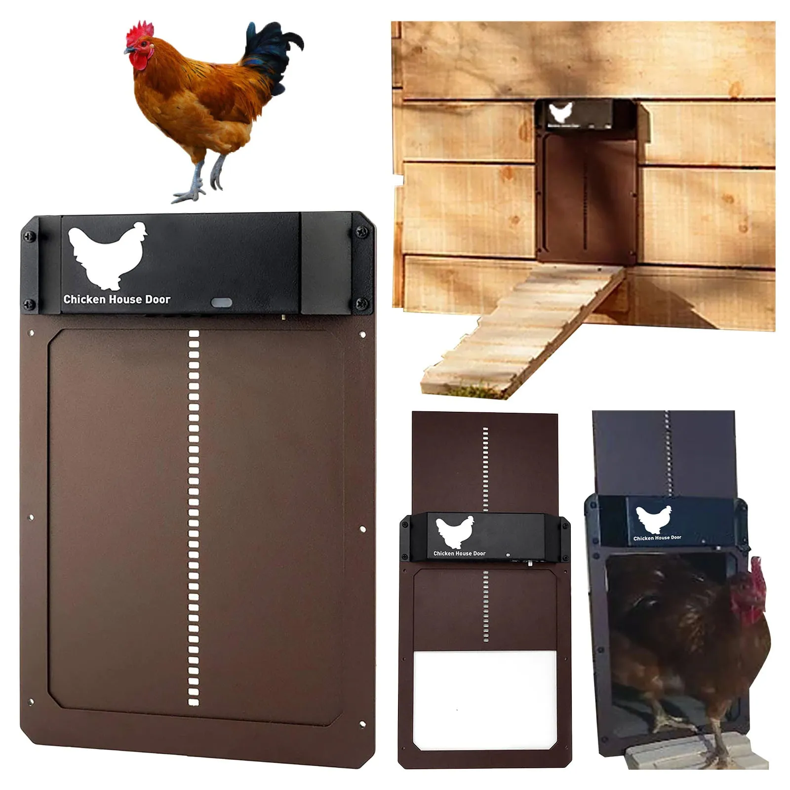 Automatic Poultry Farm Chicken Coop House Door