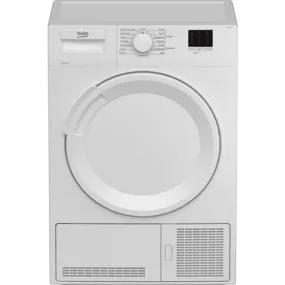 Beko DTLCE80041W 8kg Condenser Tumble Dryer White