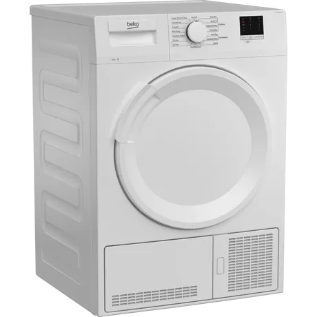 Beko DTLCE80041W 8kg Condenser Tumble Dryer White