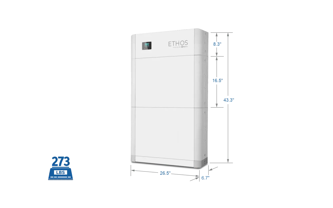 BigBattery | ETHOS Battery EG4-18Kpv Bundle - Indoor & Outdoor Energy System | 12kW Output Total w/ 10.2kWh to 30.7kWh [BNDL-B0004]