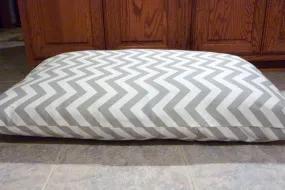 Dog Bed Cover, Chevron Dog Bed, large dog bed