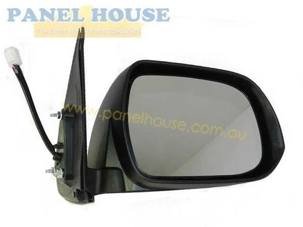 Door Mirror PAIR Chrome Electric With Blinker Fits Toyota Hilux 2011-2014 RH LH