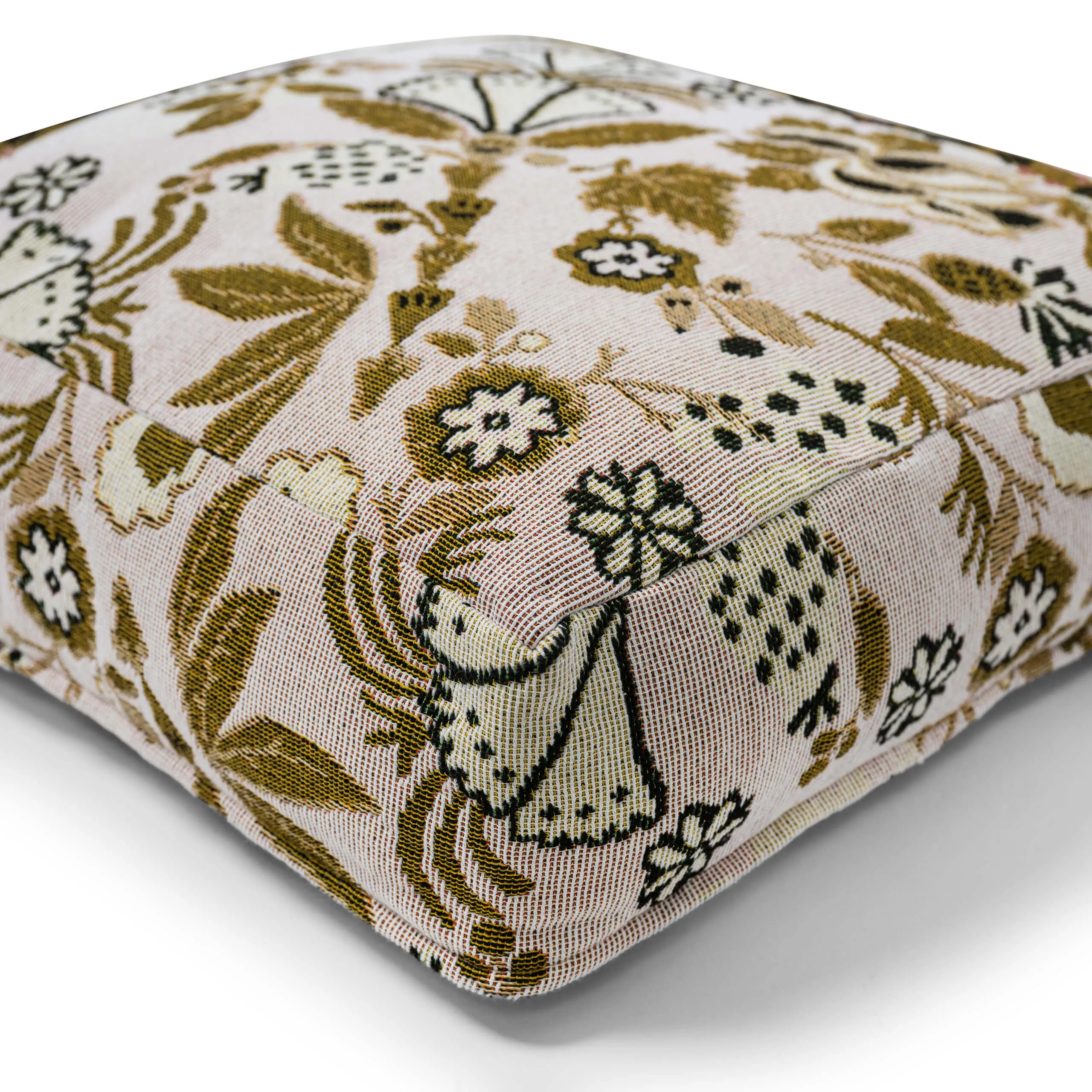 'Eleanor Rigby' Woven Floor Cushion Cover