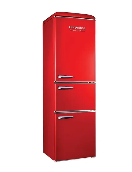 Europace ER 7256W Retro 3 Doors Versa Zone Refrigerator