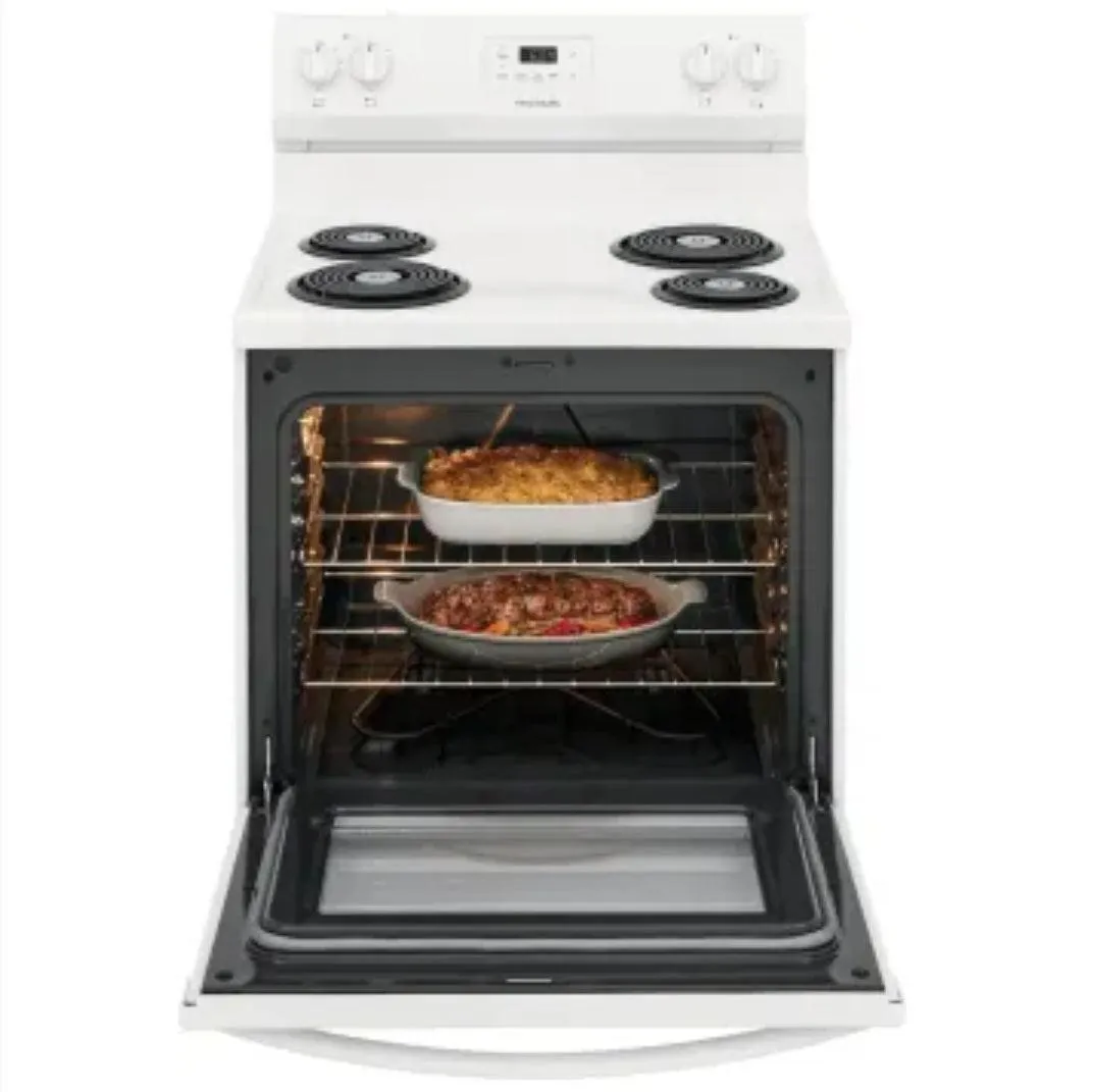 Frigidaire 30'' Electric Range Ceramic Cooktop-White