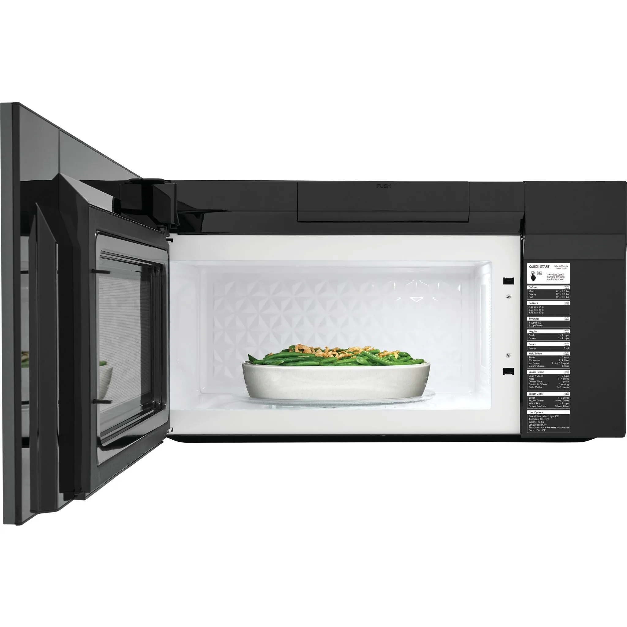 Frigidaire Gallery OTR Microwave (GMOS1964AD) - Black Stainless Steel