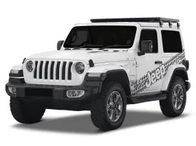 Front Runner - Jeep Wrangler JL 2 Door (2018-Current) Slimline II 1/2 Roof Rack Kit