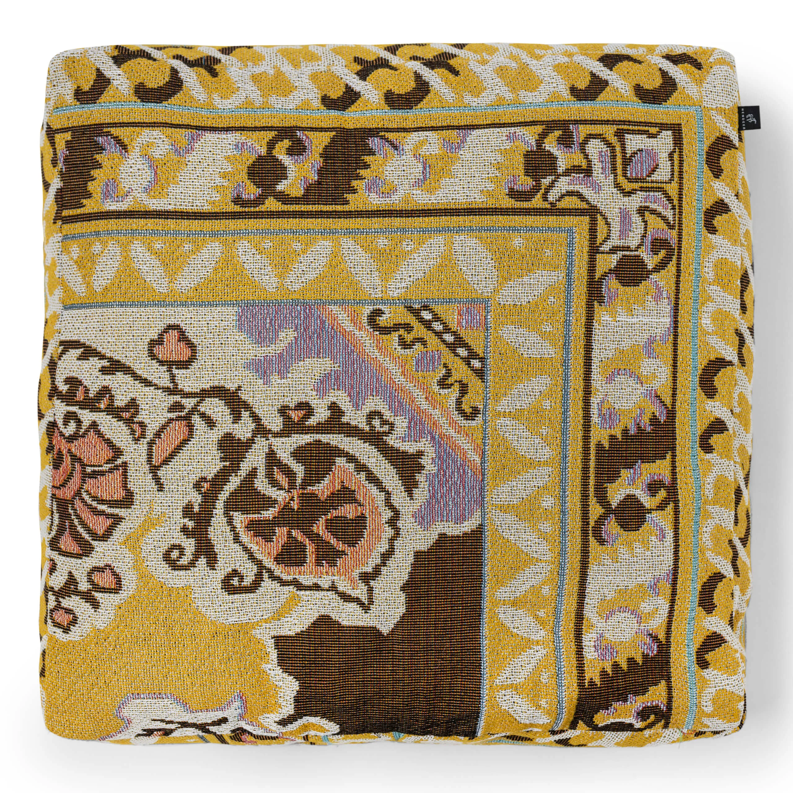 'Here Comes The Sun' Woven Floor Cushion Cover