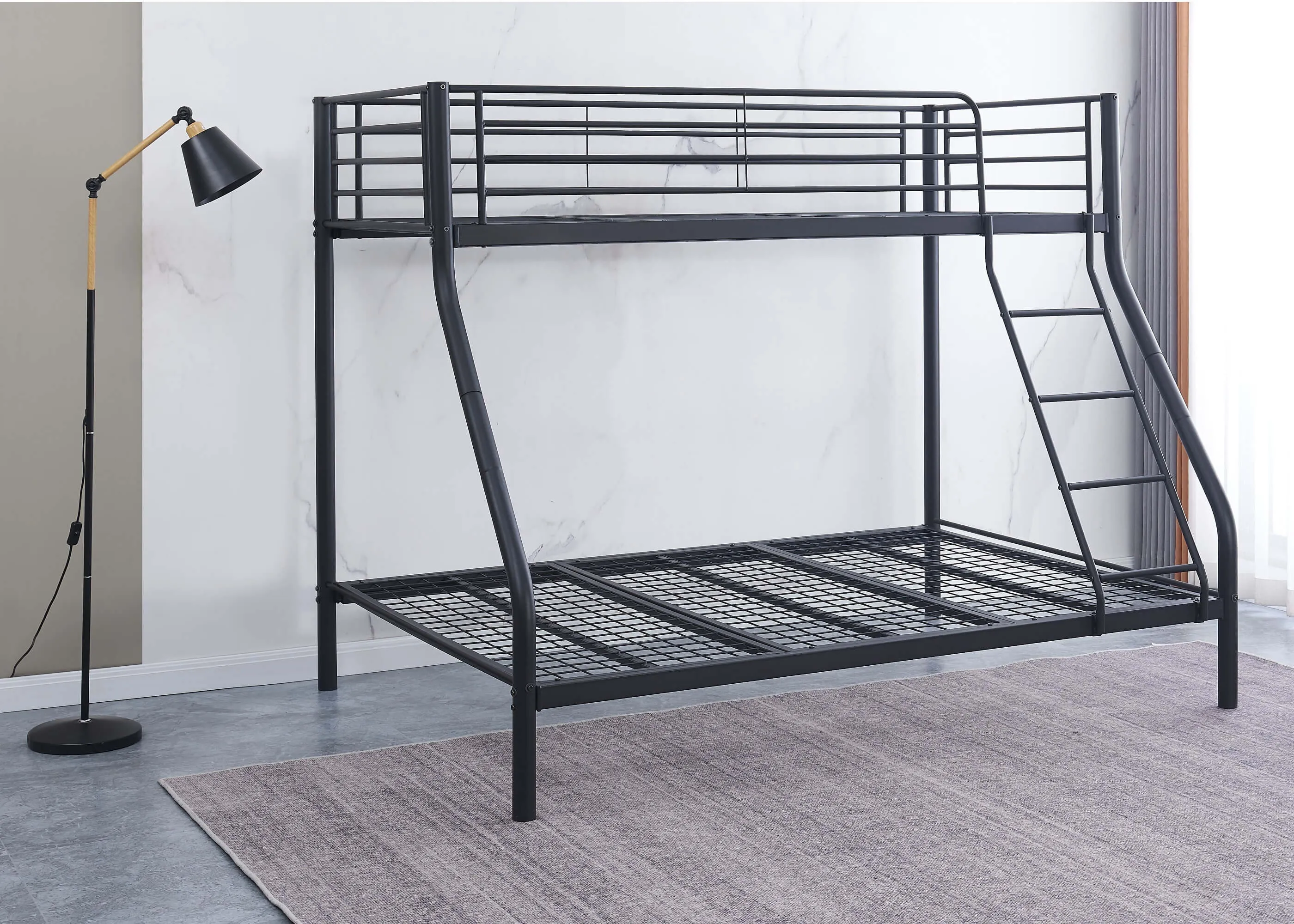 Holt Triple Bunk Bed with Mattress