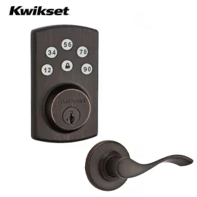 Kwikset - Powerbolt2 -  Electronic Deadbolt -  Balboa Lever - US11P - Venetian Bronze