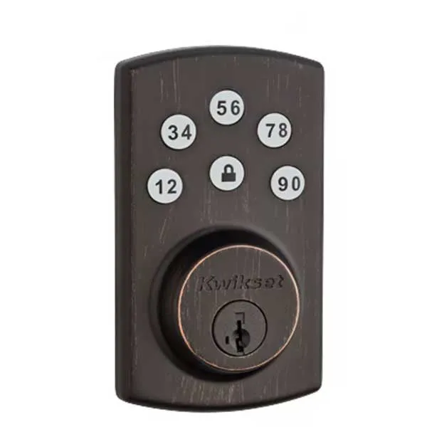 Kwikset - Powerbolt2 -  Electronic Deadbolt - US11P - Venetian Bronze