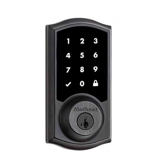 Kwikset - Smart Code  915TRL- Electronic Traditional Deadbolt - US11P - Venetian Bronze