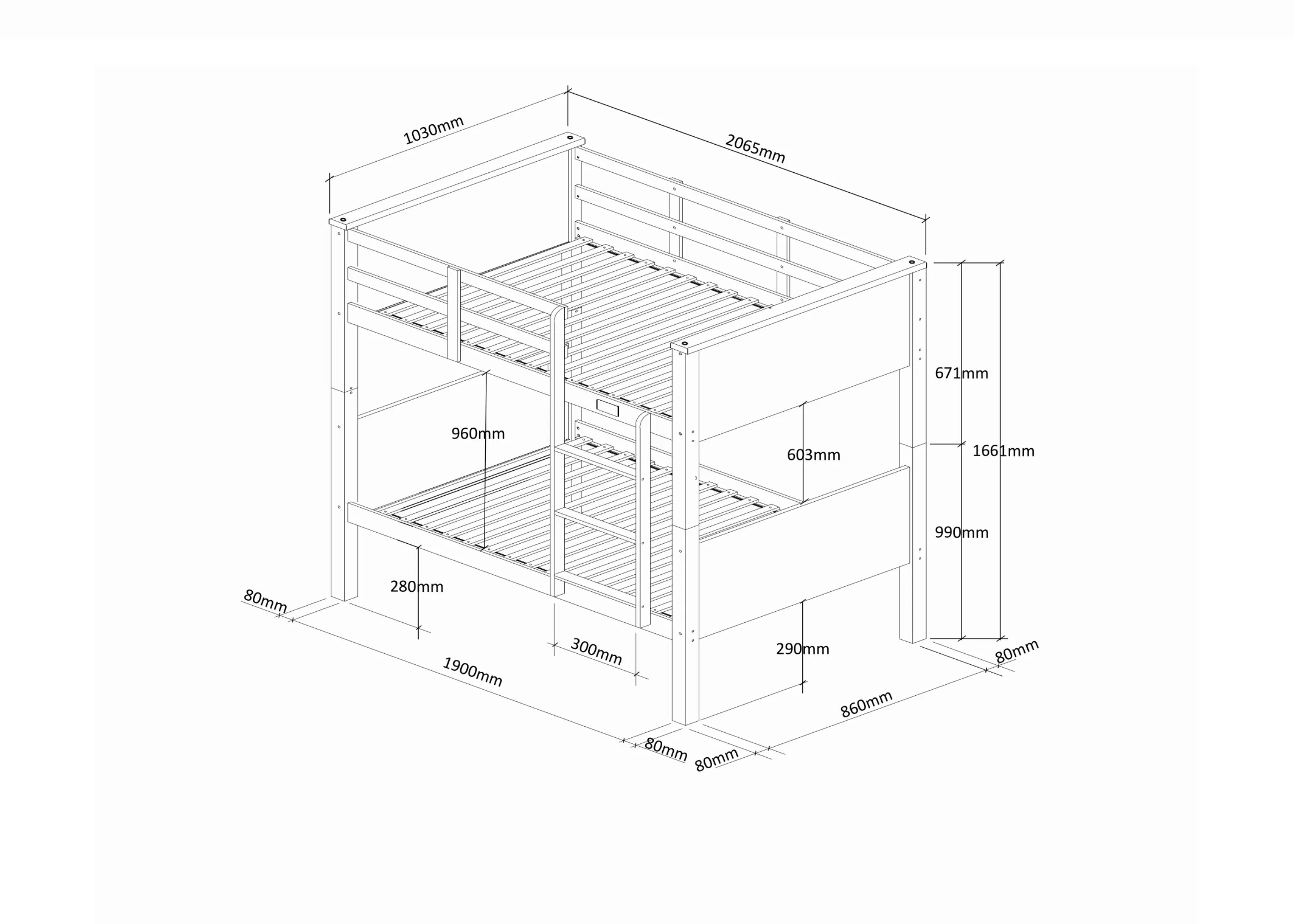 Langham Bunk Bed