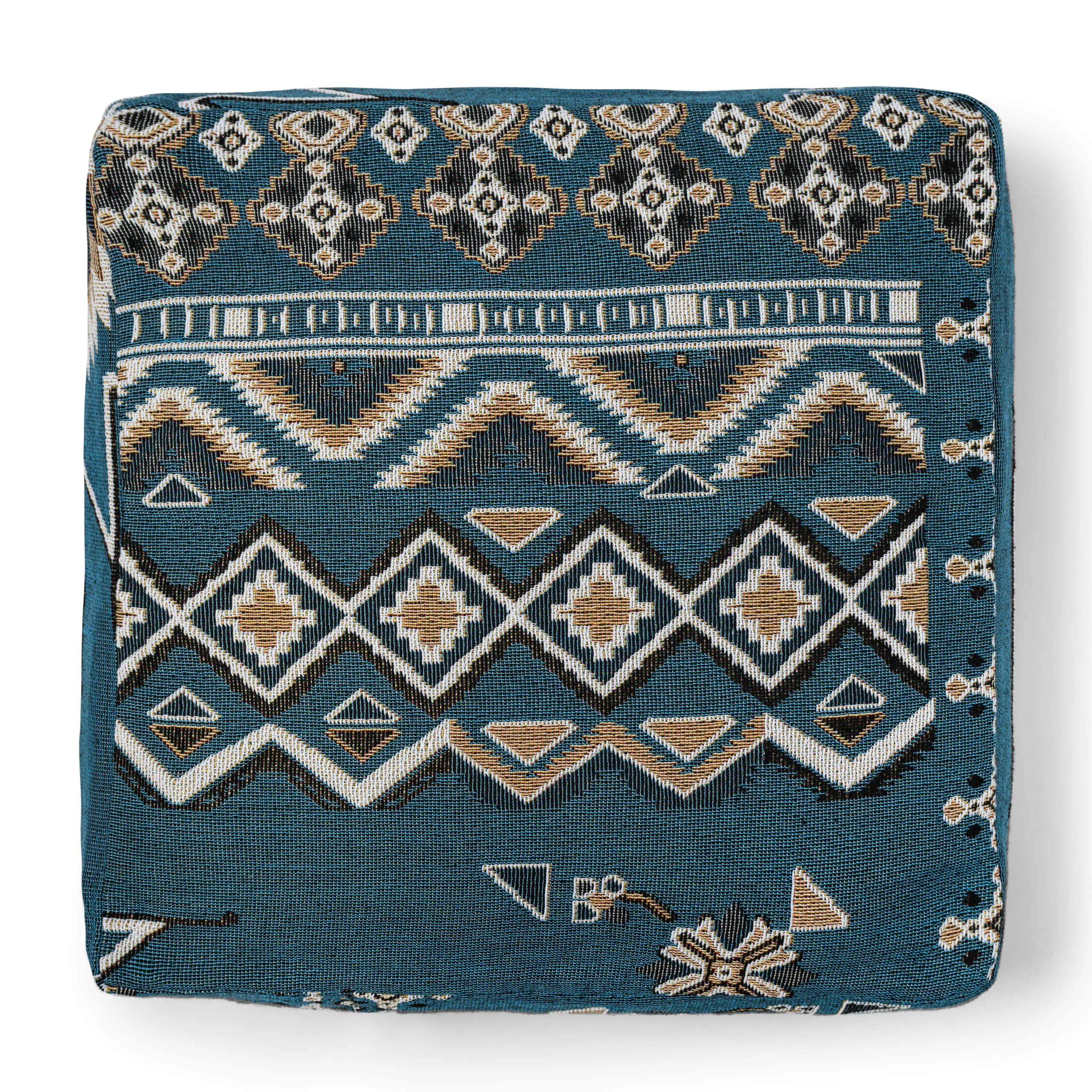 'Let It Be' Woven Floor Cushion Cover