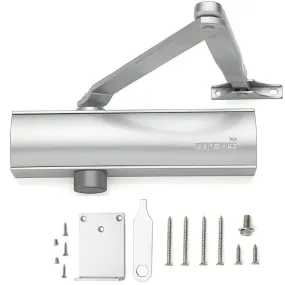 Modern Automatic Door Closer - Sexy and Slick Commercial Grade Hydraulic Operated -