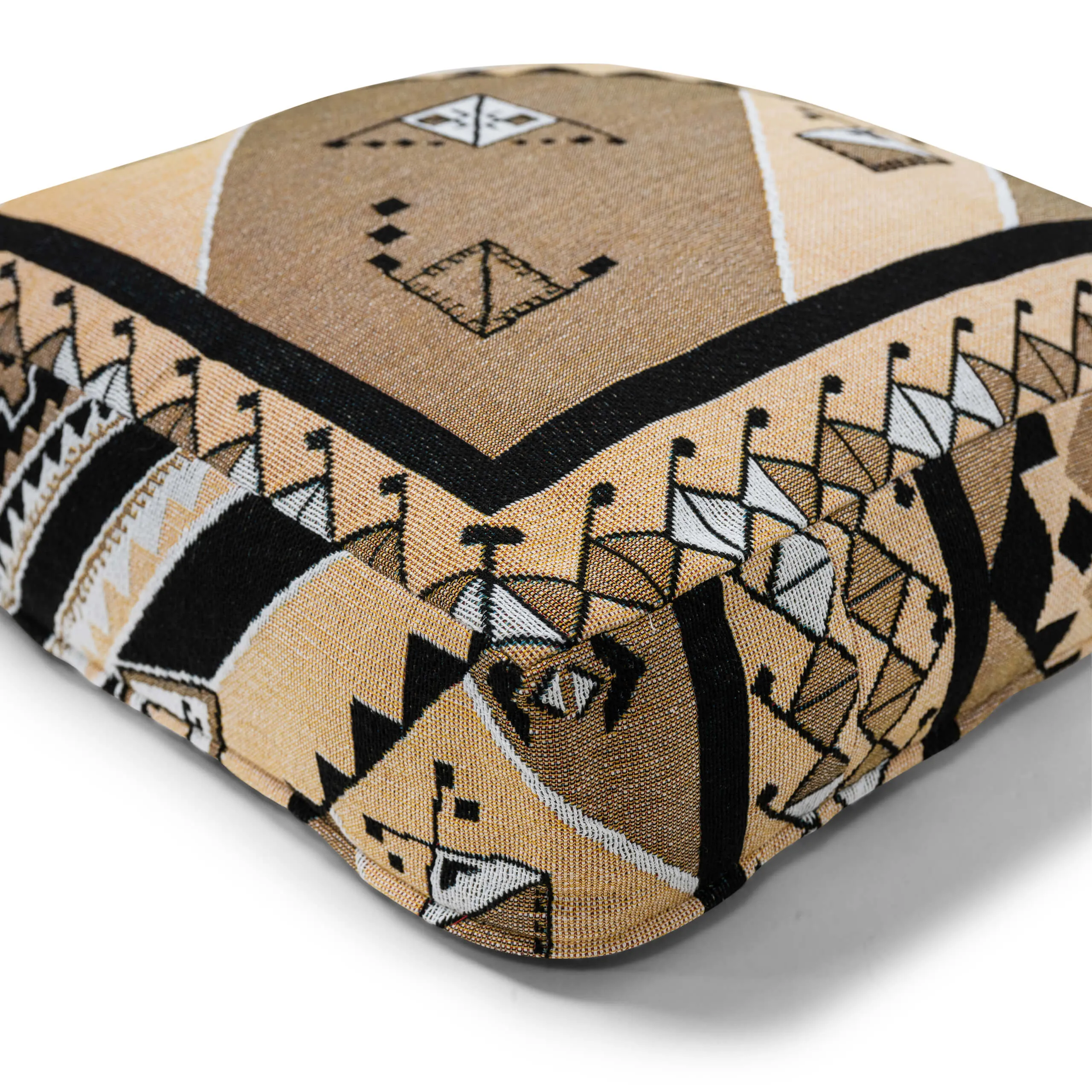 'Nowhere Man' Woven Floor Cushion Cover