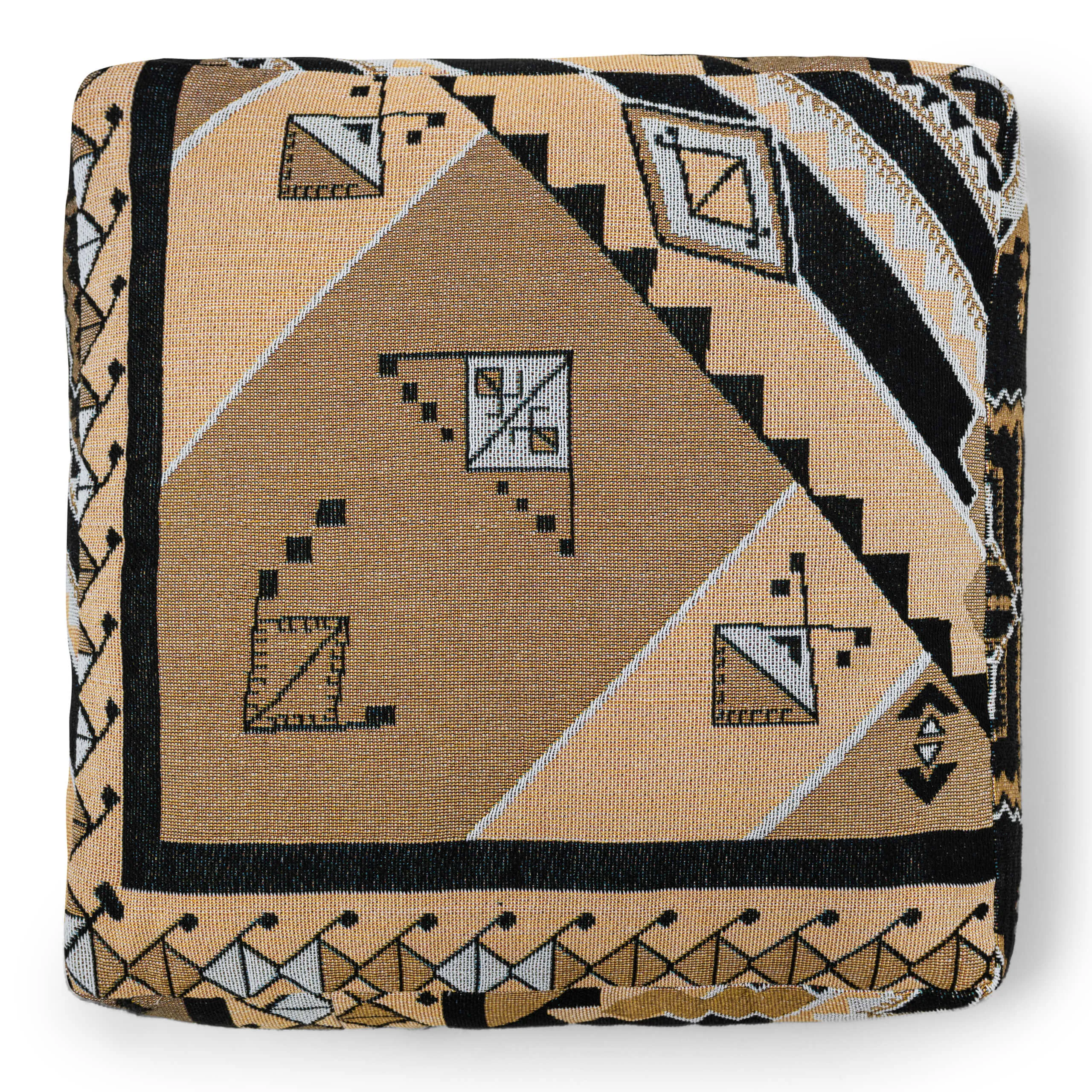 'Nowhere Man' Woven Floor Cushion Cover