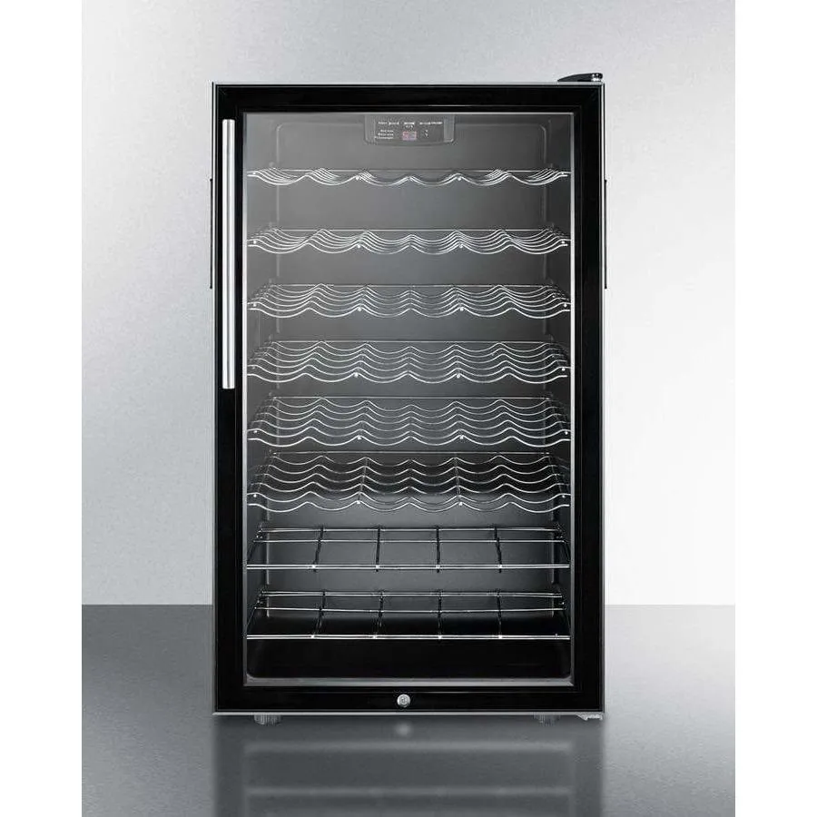 Summit 40 Bottle 20" Wide Built-In ,ADA Compliant Wine Fridge SWC525LBI7HVADA