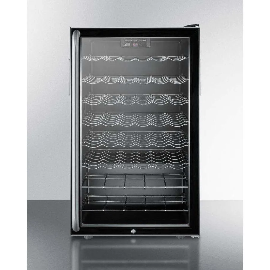 Summit 40 Bottle 20" Wide Built-In , ADA Compliant Wine Fridge SWC525LBISHADA