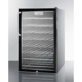 Summit 40 Bottle 20" Wide Built-In , ADA Compliant Wine Fridge SWC525LCSSADA