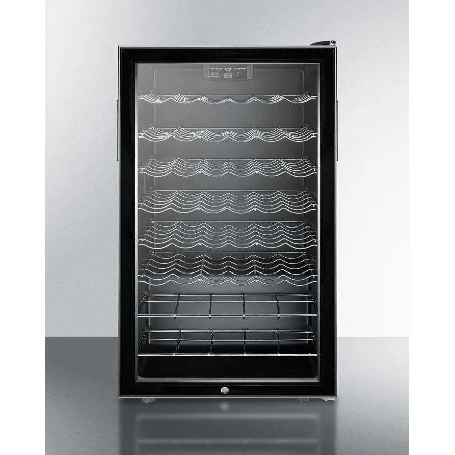 Summit 40 Bottle 20" Wide Built-In Wine Fridge SWC525LBI7