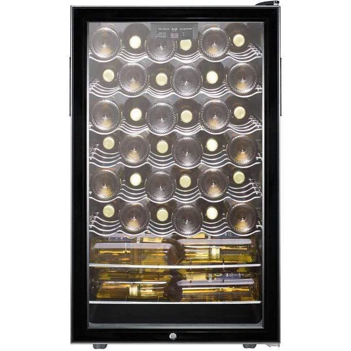 Summit 40 Bottle 20" Wide Wine Fridge SWC525L