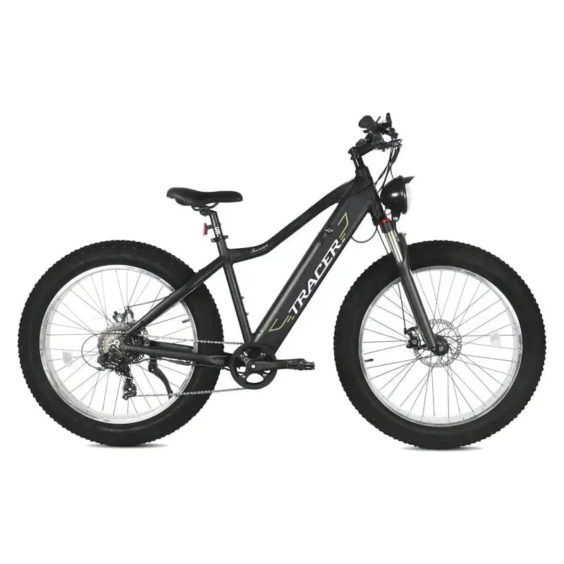 Tracer Tacoma 26" 7 Speed Electric Fat Tire Bike w/ Dual Suspensions - 800 Watt, 48V