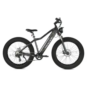 Tracer Tacoma 26" 7 Speed Electric Fat Tire Bike w/ Dual Suspensions - 800 Watt, 48V