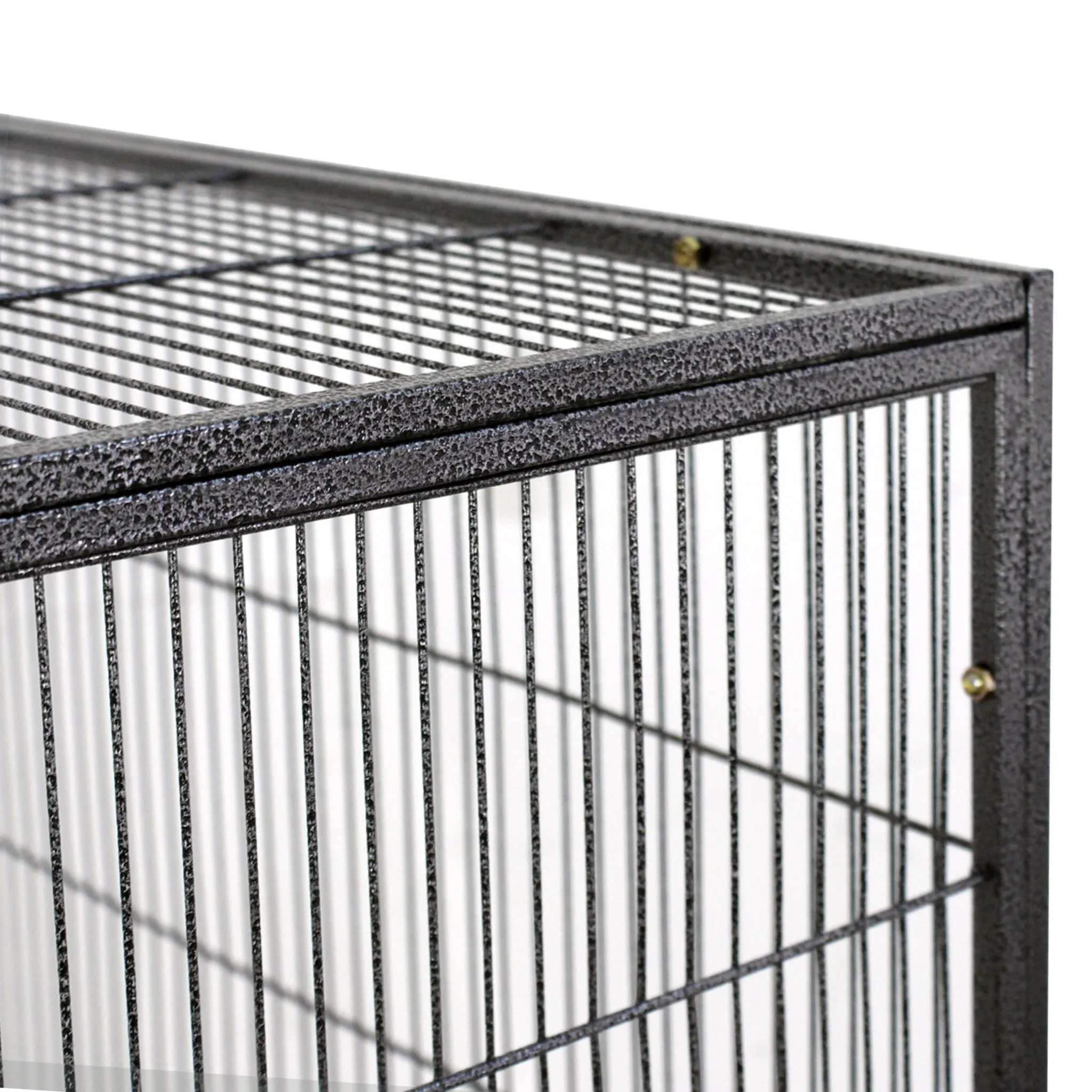 ZENY™ 53-Inch Bird Cage with Stand Made From Wrought Iron